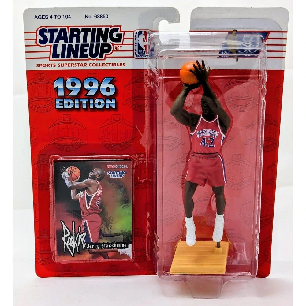 1996 Starting Lineup Jerry Stackhouse Philadelphia 76ers Basketball Figure